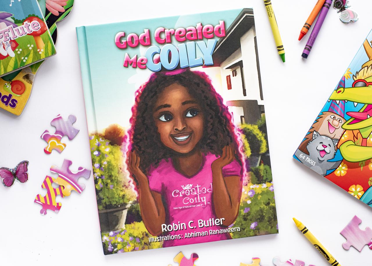 God Created Me Coily Book